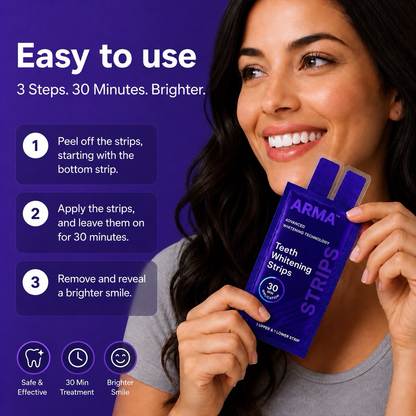 ARMA Purple Teeth Whitening Strips™