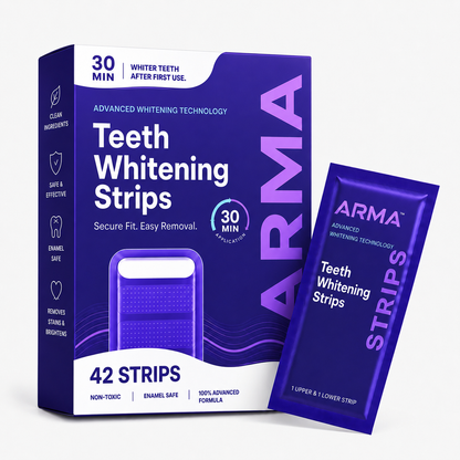 ARMA Purple Teeth Whitening Strips™