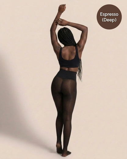 ARMA™ Sheer Illusion Fleece-Lined Tights