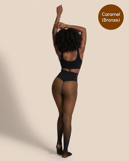 ARMA™ Sheer Illusion Fleece-Lined Tights